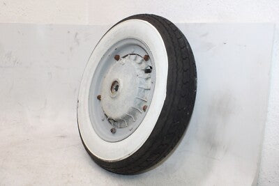 2002 BAJAJ CHETAK OEM FRONT WHEEL W TIRE