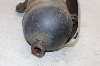 2009 GENUINE SCOOTER BUDDY 125 OEM EXHAUST PIPE MUFFLER SLIP ON CAN SILENCER