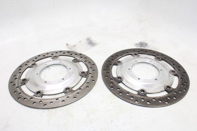 02-04 HONDA VTX1800C OEM FRONT LEFT RIGHT BRAKE ROTORS DISCS