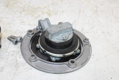 07-08 KAWASAKI NINJA ZX6R OEM FUEL TANK GAS CAP W SEAT LOCK !NO KEY!