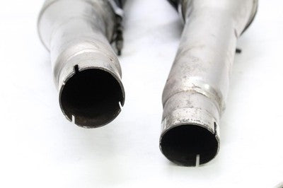 1992 KAWASAKI NINJA 600R ZX600C OEM EXHAUST PIPES MUFFLERS SLIP ON CAN SILENCER