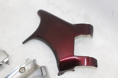 2004 HONDA SHADOW VLX 600 OEM FRONT UPPER FAIRING MISC COVERS BRACKETS