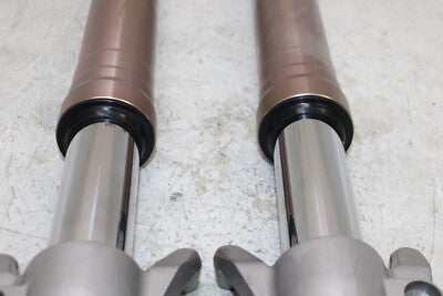 91-92 KAWASAKI NINJA ZX7 ZX750J OEM FRONT FORKS SHOCK SUSPENSION SET PAIR