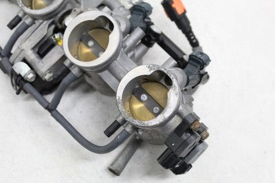 07-08 KAWASAKI NINJA ZX6R OEM MAIN FUEL INJECTORS / THROTTLE BODIES