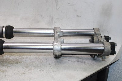 1987 BMW K100RS OEM COMPLETE FRONT END FORKS SUSPENSION HANDLEBARS TRIPLE TREE
