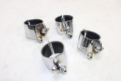 02-04 HONDA VTX1800C OEM FRONT FORK CLAMP SET