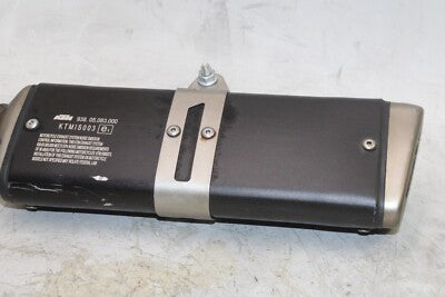 2018 KTM 390 DUKE OEM EXHAUST PIPE MUFFLER SLIP ON CAN SILENCER