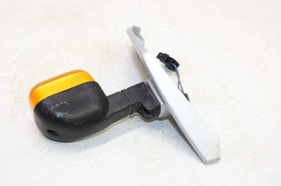 01-08 BMW F650GS DAKAR OEM LEFT FRONT TURN SIGNAL LIGHT INDICATOR W BRACKET