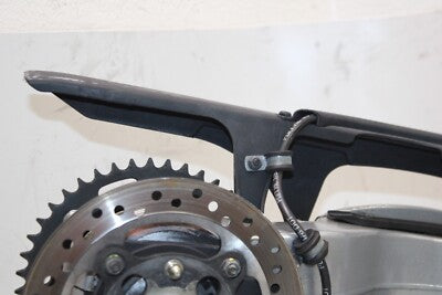 1999 TRIUMPH SPEED TRIPLE T509 OEM REAR SWINGARM BACK W ROTOR BRAKE CALIPER