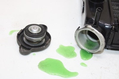 04-09 SUZUKI VSTROM 650 DL650 OEM ENGINE RADIATOR MOTOR COOLER COOLING RADIATER