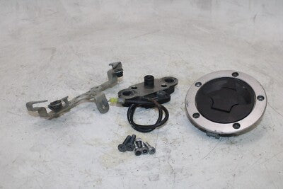 07-08 KAWASAKI NINJA ZX6R OEM FUEL TANK GAS CAP W SEAT LOCK !NO KEY!