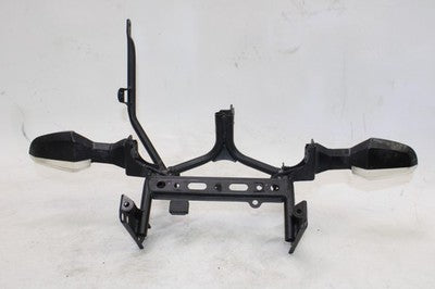 2011 KAWASAKI VERSYS 650 KLE650CF OEM UPPER FAIRING STAY BRACKET W TURN SIGNALS
