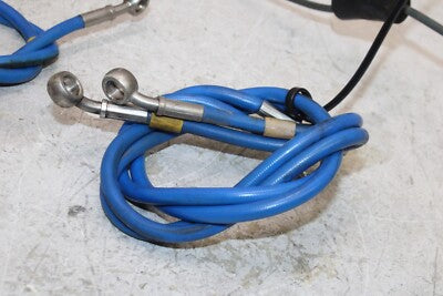 02-05 KAWASAKI ZZR1200 OEM FRONT REAR BACK BRAKE HOSE FLUID LINE SET