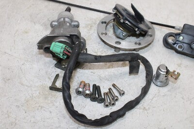 2002 SUZUKI VSTROM DL1000K OEM IGNITION LOCK KEY SET W/ GAS CAP AND SEAT LOCK