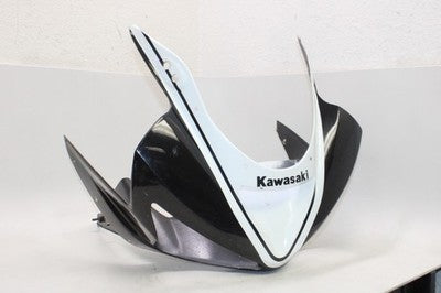 2003-04 KAWASAKI NINJA ZX6R OEM FRONT UPPER NOSE FAIRING COWL SHROUD