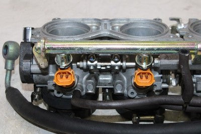 05-06 HONDA CBR600RR OEM MAIN FUEL INJECTORS / THROTTLE BODIES