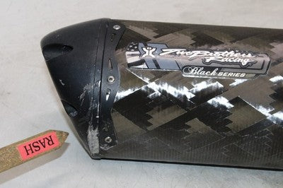 13-17 KAWASAKI NINJA 300 EX300A EXHAUST PIPE MUFFLER TWO BROTHERS