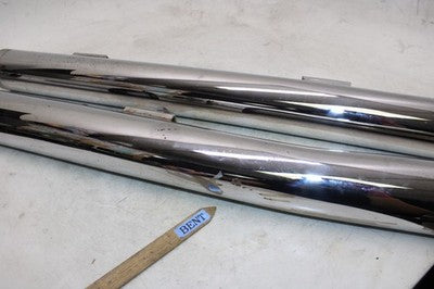 99-09 YAMAHA ROAD STAR XV1600A OEM FULL EXHAUST MUFFLER SYSTEM