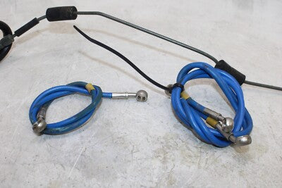 02-05 KAWASAKI ZZR1200 OEM FRONT REAR BACK BRAKE HOSE FLUID LINE SET