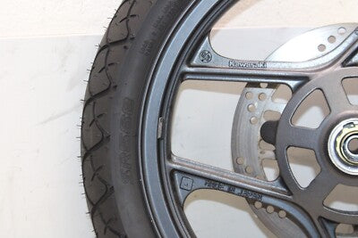 92-00 KAWASAKI NINJA 250R EX250F OEM FRONT WHEEL RIM TIRE