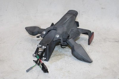 2018 KAWASAKI NINJA 400 OEM REAR TAIL TURN SIGNALS PLATE HOLDER BRACKET FENDER