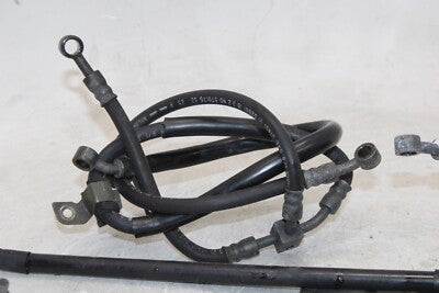 2002 SUZUKI VSTROM 1000 DL1000K OEM FRONT BRAKE CALIPER HOSES W REAR HOSE
