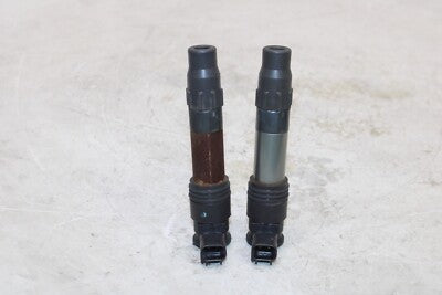 13-17 KAWASAKI NINJA 300 EX300 ABS OEM IGNITION COILS COIL SPARK PLUG CAPS
