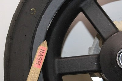 2013 DAIX MOPED SCOOTER OEM FRONT WHEEL RIM W TIRE