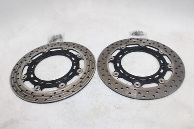 00-03 YAMAHA YZF R1 OEM FRONT LEFT RIGHT BRAKE ROTORS DISCS