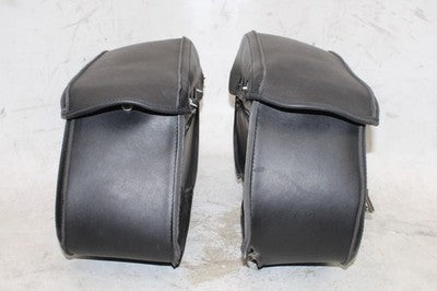 2007 HONDA SHADOW VLX 600 VT600CD DELUXE OEM SIDE CARGO LUGGAGE SADDLEBAG PAIR