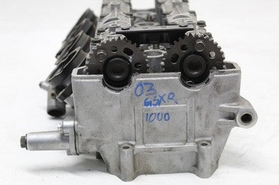 2003 2004 SUZUKI GSXR 1000 OEM ENGINE TOP END CYLINDER HEAD