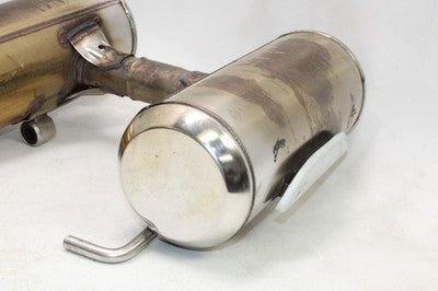 2003 BMW F650GS DAKAR OEM EXHAUST PIPE MUFFLER SLIP ON CAN SILENCER PAIR