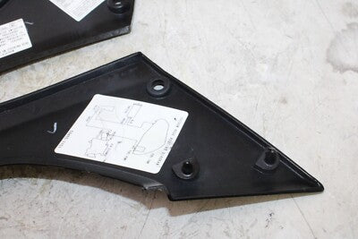2014 KAWASAKI NINJA EX300B ABS OEM RIGHT LEFT FRONT SIDE SEAT PANELS COVER PAIR