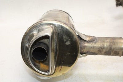 2003 BMW F650GS DAKAR OEM EXHAUST PIPE MUFFLER SLIP ON CAN SILENCER PAIR