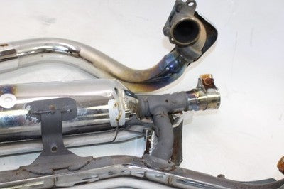 98-05 YAMAHA V STAR 650 XVS650A CLASSIC OEM FULL EXHAUST SYSTEM MUFFLERS