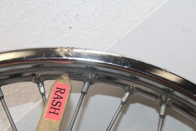 80-81 SUZUKI GS250T OEM FRONT WHEEL WHEEL RIM