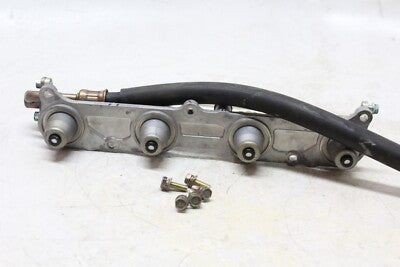 2003 HONDA CBR600RR OEM SECONDARY FUEL INJECTORS TOP AIRBOX GAS RAIL
