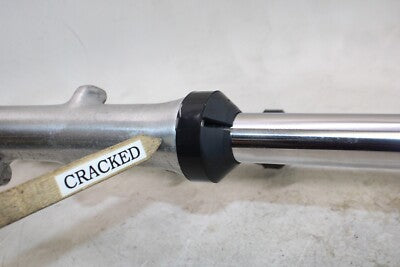 1980 SUZUKI GS250T OEM FRONT FORKS SHOCK SUSPENSION END COMPLETE TRIPLE TREE