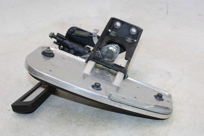 01-03 YAMAHA ROAD STAR XV1600A OEM RIGHT FOOT REST W BRAKE PEDAL
