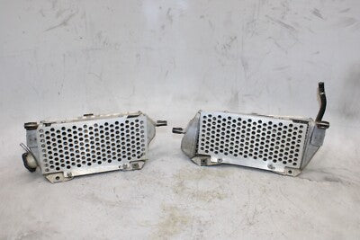 90-93 KAWASAKI KX250 OEM ENGINE MOTOR COOLING COOLER RADIATOR SET PAIR