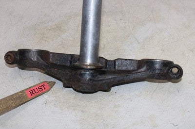 84-85 HONDA SHADOW 700 VT700C OEM FRONT FORKS CLAMP LOWER TRIPLE TREE STEM