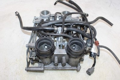 2002 HONDA INTERCEPTOR 800 VFR800A ABS OEM MAIN FUEL INJECTORS / THROTTLE BODIES