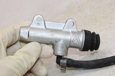 2008 BMW K1200S OEM REAR BACK BRAKE MASTER CYLINDER W RESERVOIR
