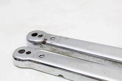 2007 HONDA REBEL 250 CMX250C OEM REAR RIGHT LEFT FENDER GRAB RAIL SIDE CHROME