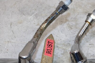 99-06 YAMAHA V STAR 1100 XVS1100 OEM REAR VIEW MIRROR SET PAIR MIRRORS