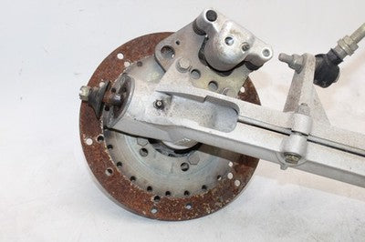 2003 POLARIS MAGNUM 330 4X4 OEM FRONT LEFT SHOCK HUB CONTROL A ARMS