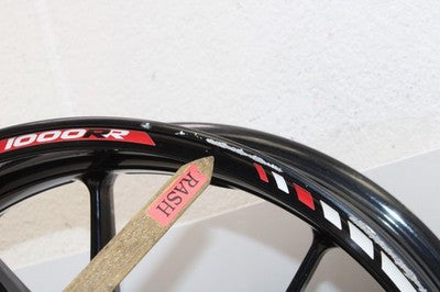 2010 BMW S1000RR OEM REAR BACK WHEEL RIM