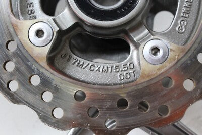 05-06 KAWASAKI NINJA ZX6R ZX636C OEM REAR BACK WHEEL RIM