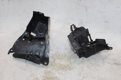 2007 HONDA SHADOW VLX 600 VT600CD DELUXE OEM BATTERY TRAY BOX HOLDER PAIR
