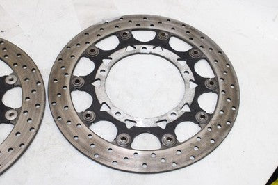 2006 YAMAHA YZF R1 OEM FRONT LEFT RIGHT BRAKE ROTORS DISCS